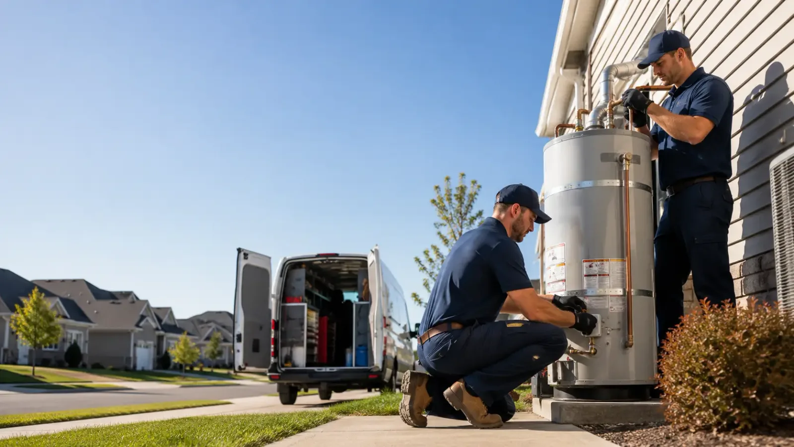 Water Heater Installation in Congerville, IL